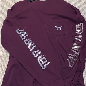 sparkly PINK long sleeve